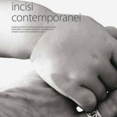 Pannelli incisi contemporanei